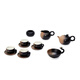 Wanqiantang (Edenus) tea set complete set ceramic Kung Fu tea set tea set home gift high-end tea set teapot All the best