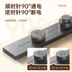 Chint (CHNT) surface-mounted track socket power movable wall guide rail socket upgraded punch-free power strip switch socket wall-mounted multi-function wiring board surface-mounted Aurora Gray 40cm + 3 five-hole adapters