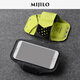 MIJILO touch screen running mobile phone arm bag sports arm cover Apple universal men's and women's running mobile phone bag breathable gray green large size