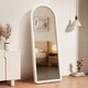 Anerya full-body mirror household floor-standing mirror cream style dressing mirror French girl bedroom makeup mirror