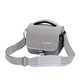 CLCEY es adecuado para el bolso de hombro para cámara SLR sin espejo Fujifilm XS10 XT3 XT4 XT30 XT20 XA7 XS20 estándar Fuji gris claro tamaño mini 1105