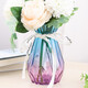 TaTanice glass vase vase dry flower artificial flower hydroponic flower arrangement rose lily rich bamboo living room decoration