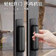 达居匠门把手免打孔明装推拉门木门铝合金把手玻璃浴室门拉手手柄 哑银
