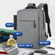 Jichuan Laptop Bag Backpack Backpack Business Men and Women Student School Bag 17.3 Inch Suitable for Gaming Laptops