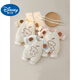 Disney Newborn Baby Onesie Clothes Autumn and Winter Padded Clothes Newborn Baby Thickened Cotton Clothes Cute Outerwear Blue Size 59 Recommended for 0-3 Months 10 Jin Jin equals 0.5 kg Within cm 9 Jin Jin equals 0.5 kg
