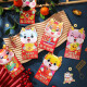 Xinxin Jingyi New Year Spring Festival Start Red Envelope 2024 New Year Cartoon Red Envelope Bag Red Packet Thousand Yuan Bonus Red Envelope 12 Pack