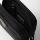 PRADA/Prada Gift Women's Logo Decorated Re-Nylon Cosmetic Bag Clutch Women's Bag Black
