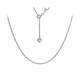 Liuguifu Jewelry PT950 Necklace Heartbeat Platinum Necklace Chopard Chain Clavicle Chain Women's PT0300013 3g