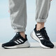 Adidas Chaussures masculines 2025 Été Nouvelles chaussures de sport Mesh Mesh respirant résistant aux chocs résistant aux chaussures décontractées confortables Chaussures de course Men If4839 / noir et blanc 40