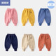 Dudujia Children's Clothing Baby Pants Autumn and Winter Children's Baby Large PP Pants Boys Cotton Pants Girls Plus Velvet Pants Winter Clothes Beige 90