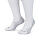 [90% new] Nike NIKE men and women football accessories one pair of DRI-FIT STRIKE socks DH6622-100 white L
