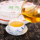 Puxiu brand Pu'er tea 2012 Puxiu red ribbon green cake Qizi cake raw tea ten years old tea floral fragrance Yunnan dry warehouse 2012 357g