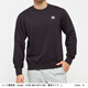 北面（The North Face） 日本 HEATHER LOGO CREW 经典圆领卫衣 NT12143 【代购】黑-K S