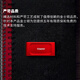 Kingston 2TB USB3.2 Gen 2 Мобильный сплошной диск (PSSD) XS1000 Скорость трансмиссии 1050 МБ/с легкий и стильный компьютер внешний соединение Мобильное соединение Прямое подключение красное красное