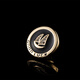 Hunting Smooth Sail Men's Brooch High-end Suit Corsage Business Lapel Pin Navy Style Badge Brooch Gold Smooth Sail Brooch