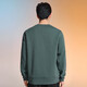 HLA Hai Lan Home brand exclusively supplies sweatshirts for men in winter POWER YOUNG series plus velvet and thickened long sleeves for men