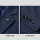 HLA Hailan House suit men's light business classic flat lapel suit Western men's spring and autumn