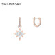 Swarovski (SWAROVSKI) SYMBOL multi-angular snowflake earrings, earrings, women's earrings, birthday gifts for women 5494337