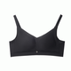 Sweet lady GOSO shaped comfortable bra underwear for women with small breasts to show the size of the breasts, shaped without wire rings, shaped and sexy bra, black 75B
