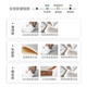 Mugongjiang estilo crema de crema Sofá Sofá Cama de doble uso Pequeño apartamento Multifunción Sofá Balcón de balcón de 0,86 m Cama de sofá [Fleece de seis a prueba] [Estilo de esponja]