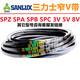 487 to 1300 Triangle belt 500 600 700 800 900 1000 1100 1200 SPZ723La710Ld/Lw