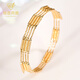 Weinenya 18K gold Japanese craft pattern magnetic necklace bracelet fashionable changeable collar bracelet bracelet 18k three-color gold total length 70cm