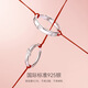 Fanci (Fanci) Knot Series Lover's Knot Couple Rings Fashionable Niche Rings A Pair of Gifts for Girlfriends Lover's Knot Couple Rings Open Pair No Specifications