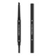 Double-headed automatic rotating eyebrow pencil, waterproof, sweat-proof, long-lasting and non-removable, beginner's eyebrow pencil, double-headed eyebrow pencil, dark coffee 1 piece