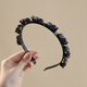 Chimera (CHIMERA) non-slip braided hair artifact hair hoop broken hair toothed headband hair accessories female high-end hairpin girl birthday gift
