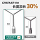 GREENER three-prong socket wrench 8*10*12mm 2-piece set household Y-shaped socket wrench tire wrench auto repair