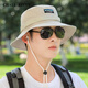 CHALL KITTY Men's Fisherman Hat Summer UV Sun Protection Hat Sun Protection Hat Outdoor Mountaineering Hat Fishing Hat Sun Hat Men Navy Blue - High-end Brand Gift Box Premium
