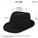 Xinuobaidi fashion top hat solid color jazz hat men's British gentleman hat women's versatile casual sunshade hat for all seasons black one size