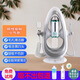 Lirenbang Small Bubble Beauty Instrument Facial Blackhead Absorbing Instrument Deep Pore Cleansing Instrument Hydrating Instrument Home Facial Electric Blackhead and Acne Remover Magic Instrument Blackhead Removal Instrument Comfort Edition 9th Generation - Double Head Model + Eye Beauty Instrument + Solution
