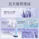 Mijia Xiaomi Electric Toothbrush T302 Sonic Vibration 4 Teeth Cleaning Modes Low Noise Gentle Vibration Dupont Soft Bristle Brush Head 150 Days Battery Life Silver Gray