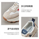 
ZHR casual shoes for women thick sole height-enhancing sneakers for female students lightweight and versatile fashion women's shoes G686 Mian green 37