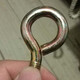 Tornillos de ojo de oveja galvanizados personalizados con pernos circulares ojo de pez Signo de interrogación de 9 palabras gancho de anillo colgante extendido gancho de anillo colgante M6 * 44 orificios 15100 piezas