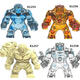 LEGO high building block minifigures are compatible with the hero series assembled cool mecha adult figures 1047