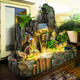 Large rockery fountain flowing water hotel office villa courtyard balcony club Fengshui rotor pool fortune landscape 686 extra large rockery [long 200* width 90* height 18