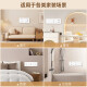 NVC NVC electrician switch socket five-hole socket with switch single control 86 type socket panel N25 cream white