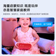 Tmall Elf JD Logistics Smart Speaker High Quality Bluetooth Speaker IN Sugar 3 Children's Early Education Machine AI Voice Interactive Story Student Alarm Clock Voice Control Home Appliance New Year's Gift Trendy Red Standard Version Free Member Monthly Card