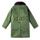Thunder Spear Children's Army Cotton Coat Thickened and Warm Internet Celebrity Baby Cotton Jacket Winter Boys Primary School Coat Army Green Coat Army Green (Children's Cotton Coat) Small Size Recommended Height 115-130 cm