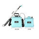 Pesticide sprayer electric sprayer high-pressure disinfection sprayer household shoulder portable rechargeable agricultural spraying exclusive 8-liter blue barrel (200 minutes of battery life)