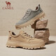 Camel (CAMEL) retro versatile grip and heighten urban outdoor casual work shoes men G15S136020 apricot yellow 41