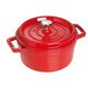 
Staub kitchen products imported from France enamel cast iron pot cherry red 22cm double ear pot soup pot 40509-825