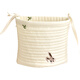 Crib head hang bag pure cotton baby bed storage bag diaper diaper storage bag children bedside storage bag Forest rabbit
