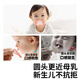 Xingbeisi pacifier for newborns 0-3-6 months, anti-flatulence, day and night baby sleep aid, newborn chewing glue for 1 year and above, 0-6 months, 1 pack, imitation thumb flat mouth, imitation thumb pacifier + storage box + anti-lost chain
