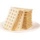 
Sea salt soda biscuits milk salty salty savory non-saccharide alkaline snack meal replacement breakfast crispy delicious healthy and clean milk salt soda biscuits 1050g (35 packs)