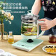 Power health kettle, kettle, hot water kettle, constant temperature kettle, teapot, teapot, integrated glass, fully automatic, small household, multifunctional office, large capacity 1.8L, upgraded thickened glass + 28 functions