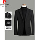 Pierre cardin wool suit jacket men spring and autumn middle-aged and young business casual small suit wool suit jacket men 2305-Narrow Blue XL [135-150Jin [Jin equals 0.5 kg]]