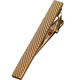 XIERWEI simple gold tie clip men and women fixed buckle business clip men's suit buckle pin clip gold tie clip